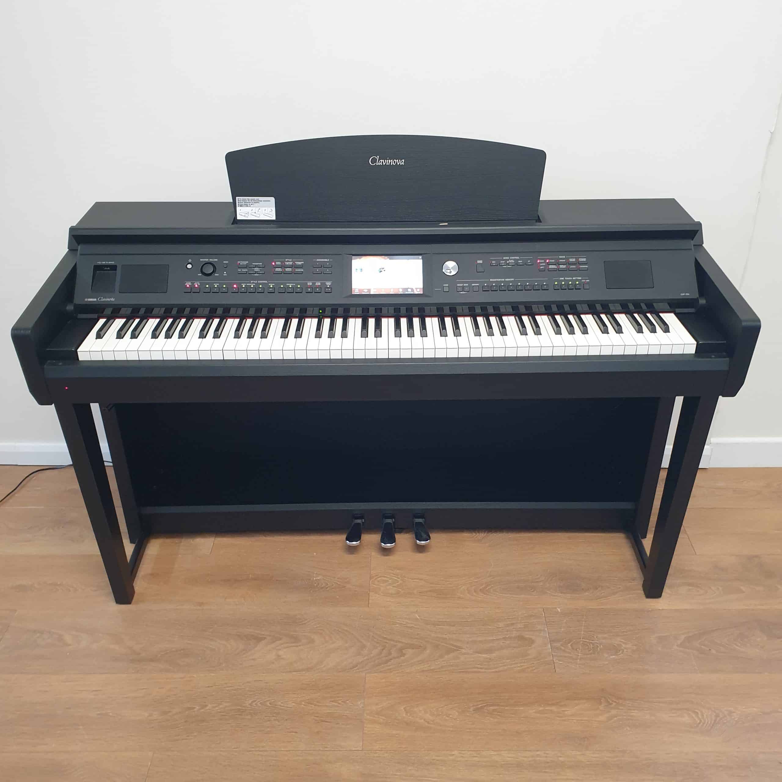 Used Yamaha CVP705B In Black Walnut (Stock ID: #10588) Used Yamaha CVP705B In Black Walnut (Stock ID: #10588)