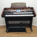 Used Roland Atelier AT900C Organ with PK-7A Pedalboard (Stock ID: #9387)