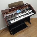 Used Roland Atelier AT900C Organ with PK-7A Pedalboard (Stock ID: #9387)