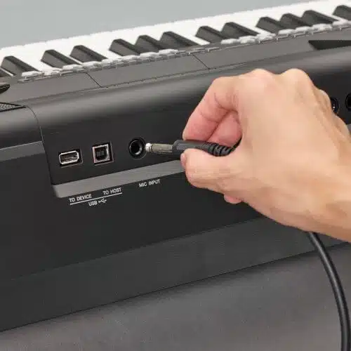 Yamaha SX600 - PSR-SX600 Mic Input