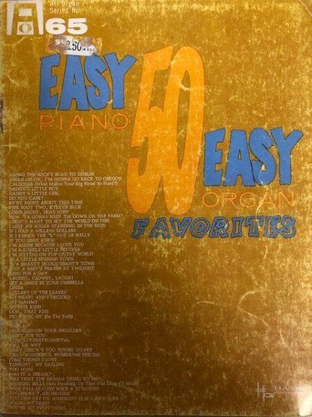 50 Easy Favourites  - Piano/Organ