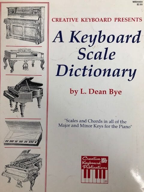 A Keyboard Scale Dictionary - Piano