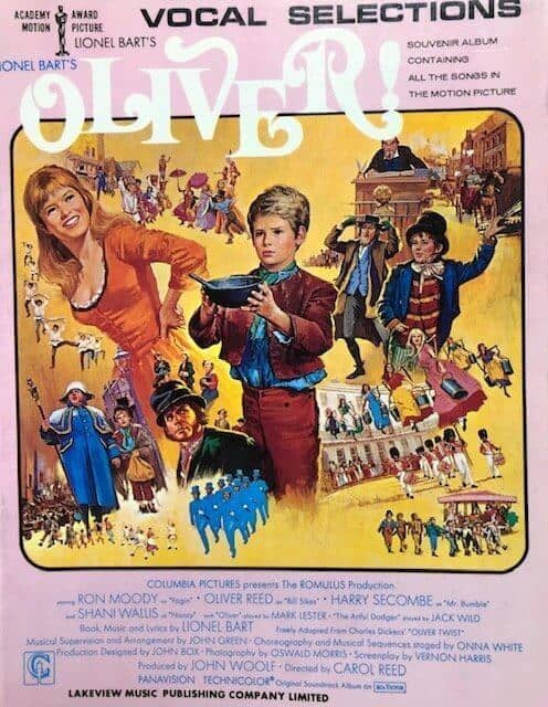 Oliver - Piano/Vocal Lionel Bart's