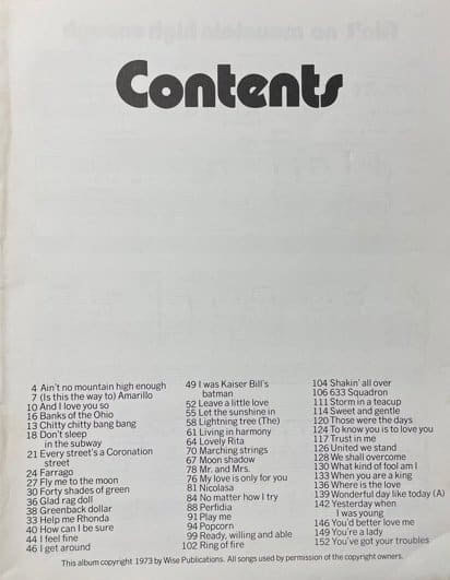 Fifty Favourite Songs Everybody Loves To Hear Series 2 Book 10