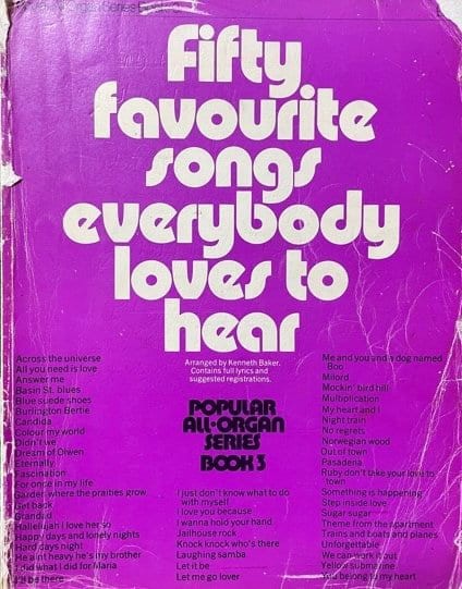 Fifty Favourite Songs Everybody Loves To Hear Book 3