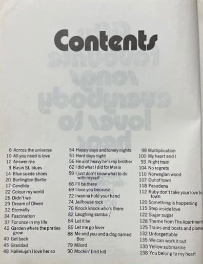 Fifty Favourite Songs Everybody Loves To Hear Book 3
