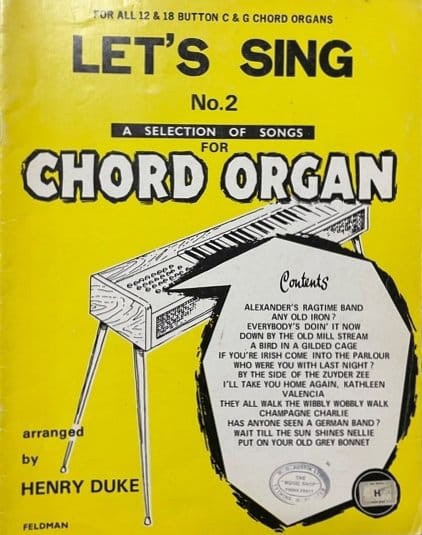 Let's Sing Chord Organ - No.2