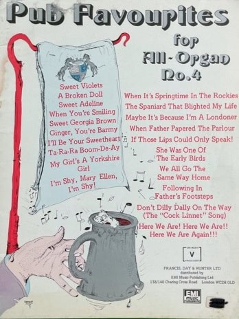 Pub Favourites For All Organ No.4