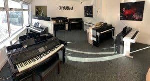 Digital piano showroom of ePianos in Banbury
