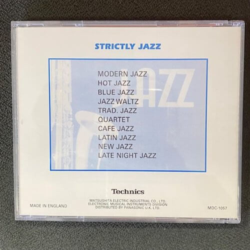 Strictly Jazz for Technics Keyboards