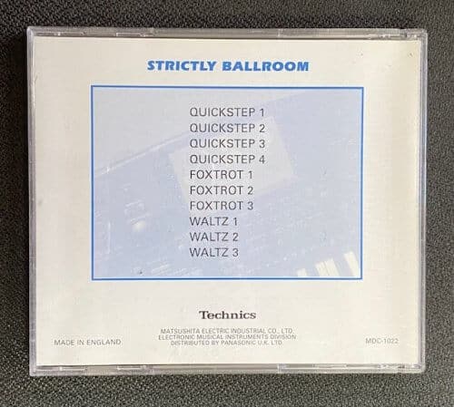 Strictly Ballroom for Technics Keyboards/Organs