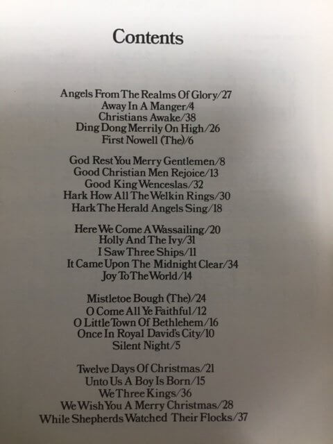 Everybody's Favourite Christmas Carols