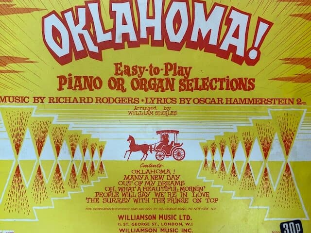 Oklahoma - Easy to Play for Piano or Organ