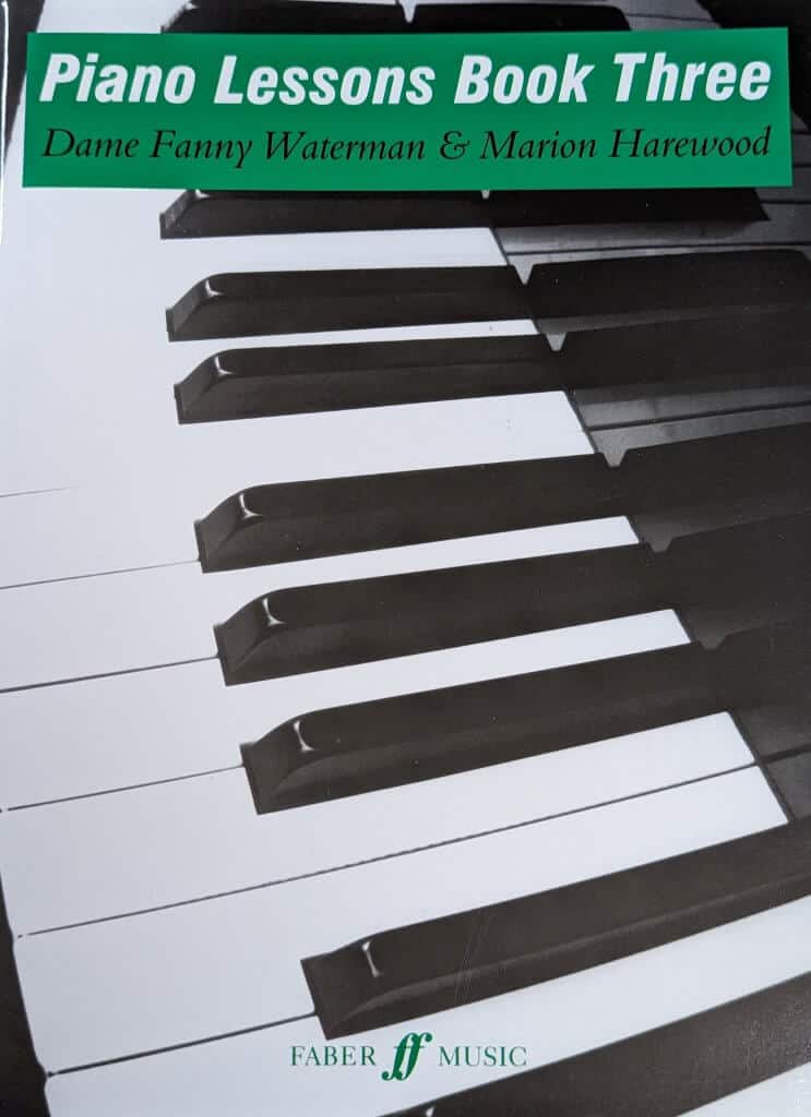 Piano Lessons Book Three - Waterman and Harewood