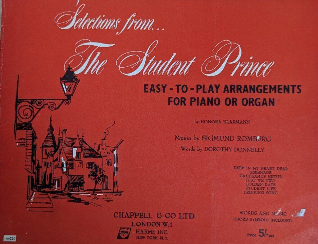 Selections from The Student Prince