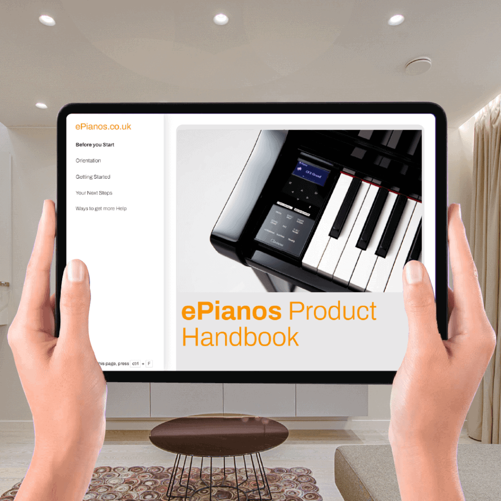 The ePianos Product Handbook - Yamaha CLP735/835 to CLP795GP/895GP