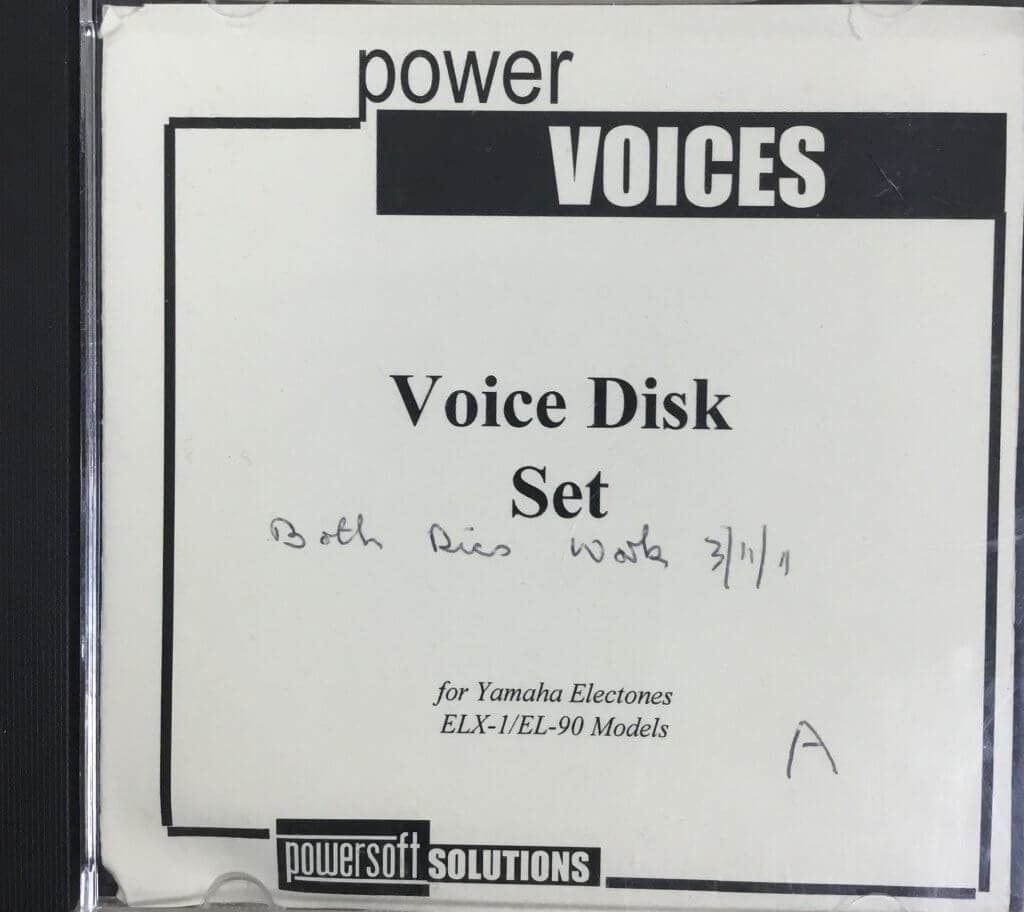 Power voices - Voice disk set