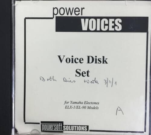 Power voices - Voice disk set
