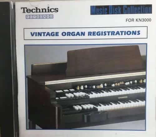 Vintage organ registrations