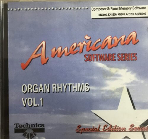 Americana - Organ Rhythms Volume 1