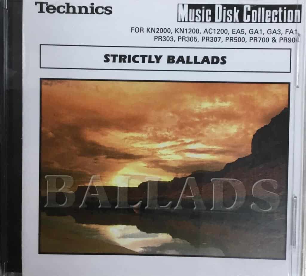 Strictly Ballads for KN3000 and KN1500