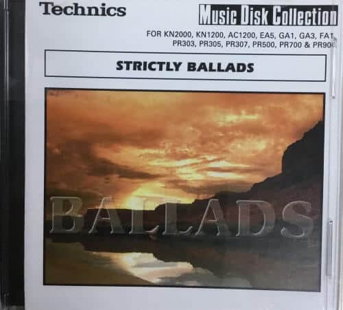 Strictly Ballads for KN3000 and KN1500