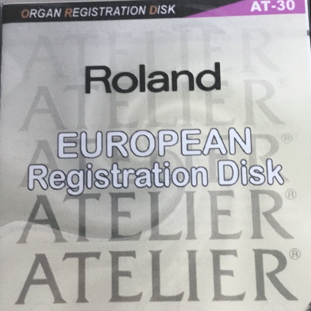 European registration disk - AT30