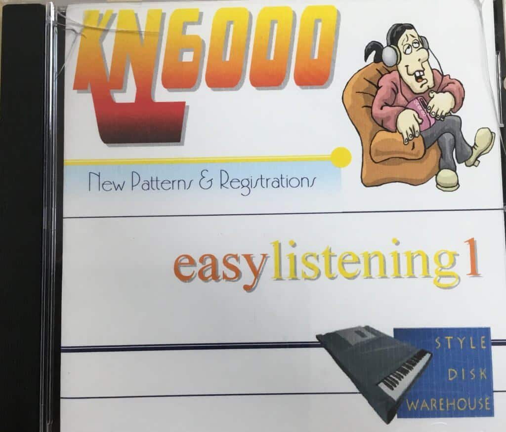 KN6000 New patterns and registrations - Easy Listening 1