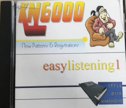 KN6000 New patterns and registrations - Easy Listening 1