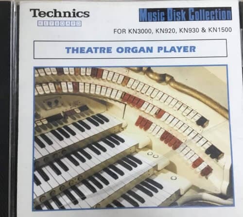 Theatre Organ Player for Technics KN3000, KN920, KN930 and KN1500
