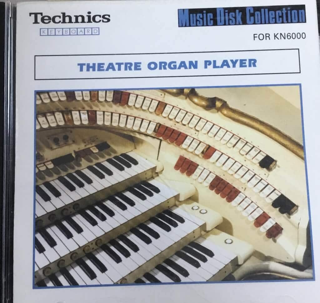 Theatre Organ Player for Technics KN6000 and KN6500