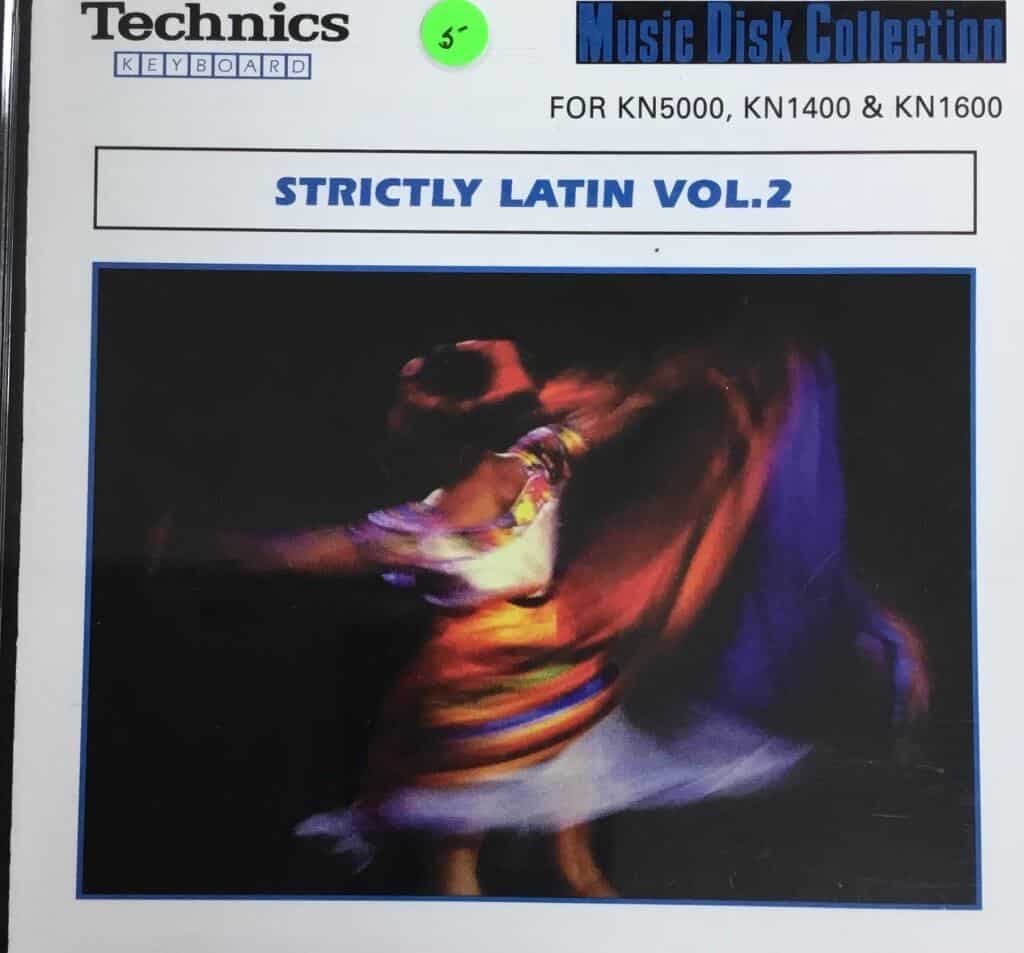 Strictly Latin vol. 2 for KN5000, KN1400 and KN1600
