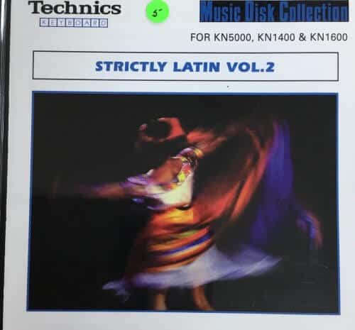 Strictly Latin vol. 2 for KN5000, KN1400 and KN1600