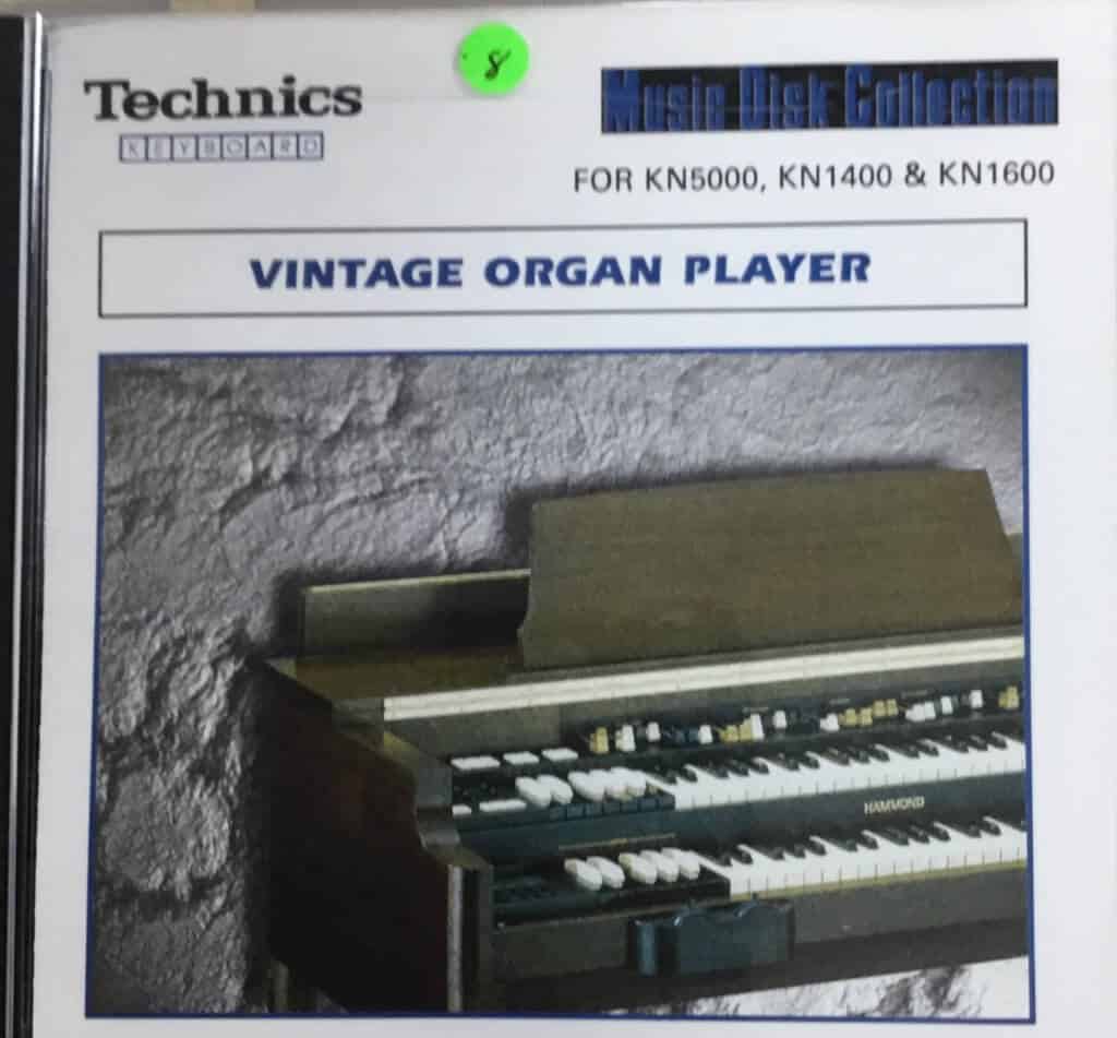 Vintage Organ Player for KN5000, KN1400 and KN1600
