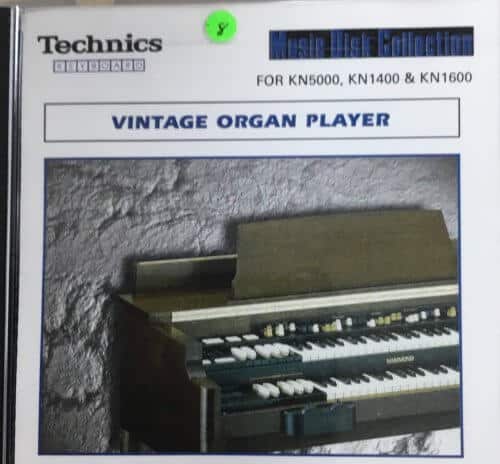 Vintage Organ Player for KN5000, KN1400 and KN1600