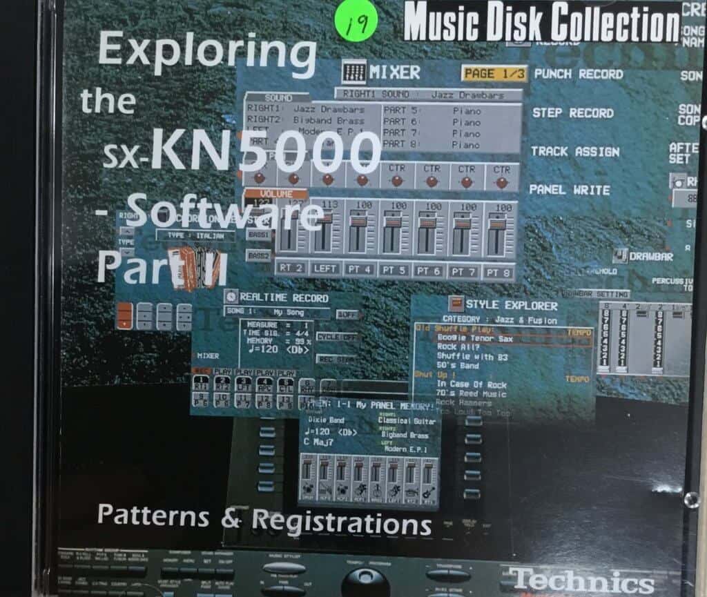 Exploring the sx-KN5000 software part II