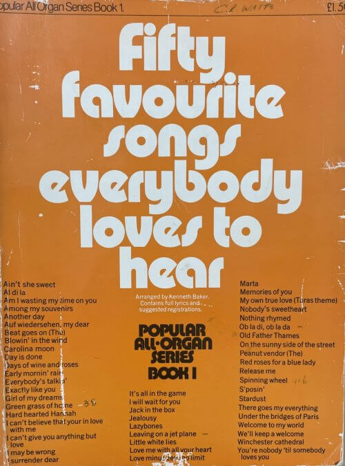 Fifty Favourite Songs Everyone Loves To Hear Book 1
