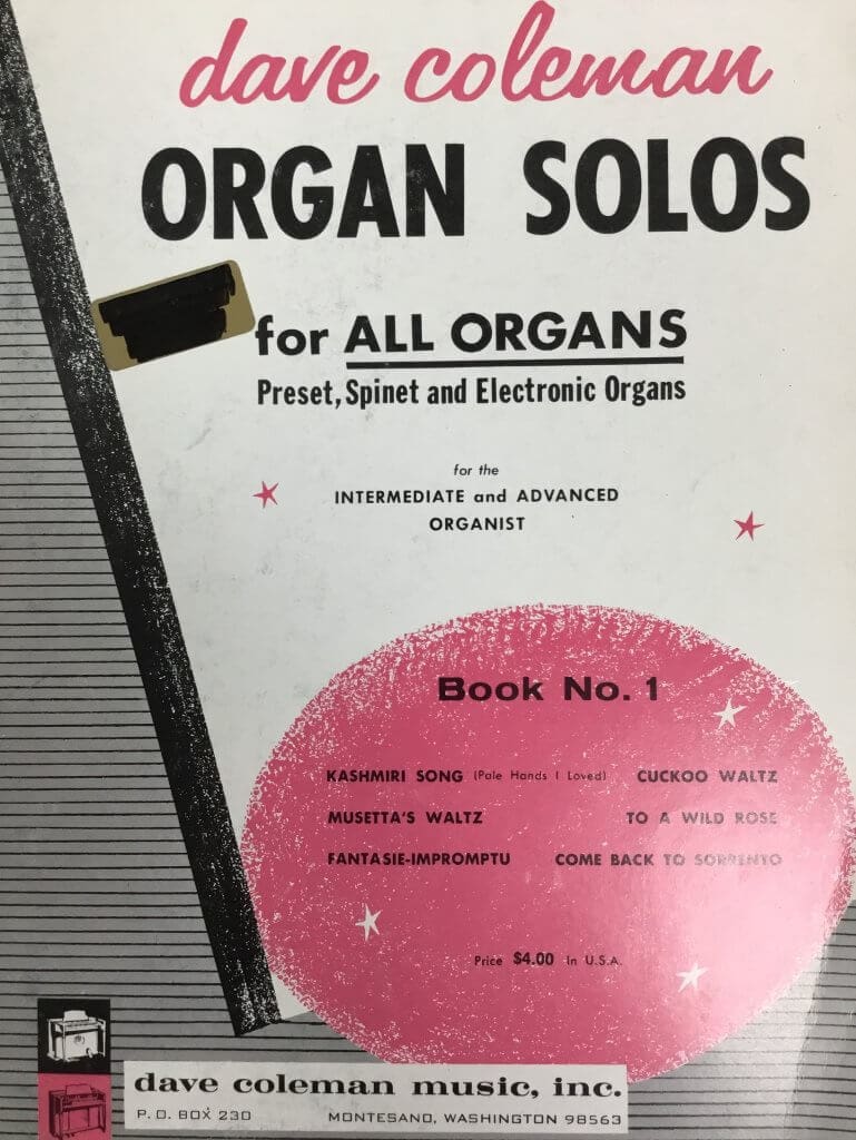 Dave Coleman Organ Solos