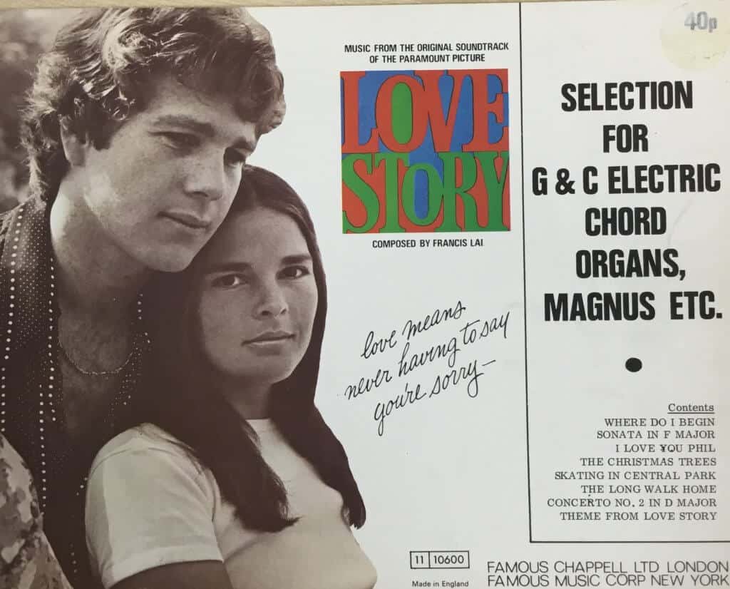 Love Story for G & C organs