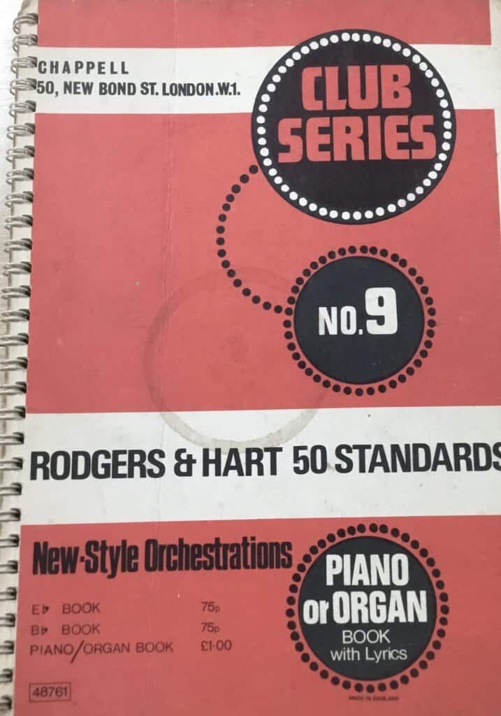 Rodgers & Hart 50 Standards Club Series No.9