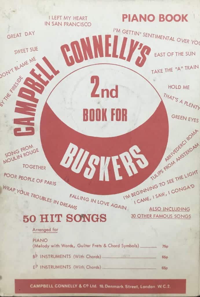 Campbell Connelly's 2nd Book For Buskers