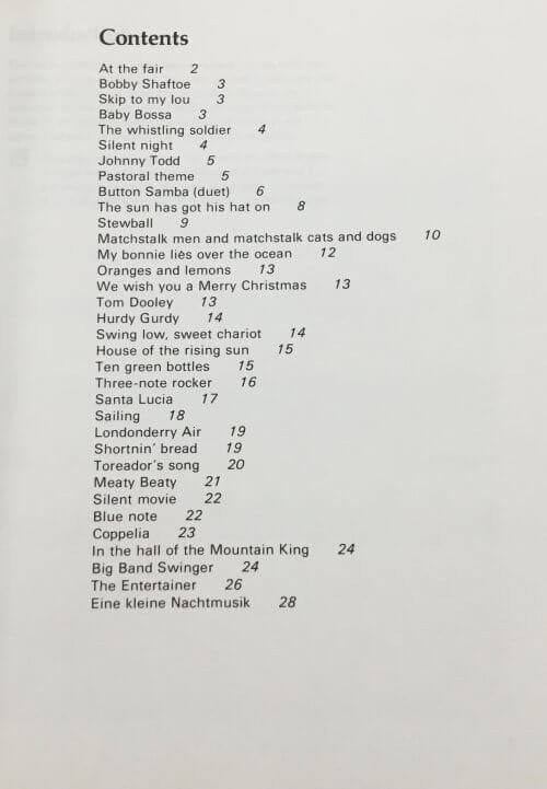 Tunes For Electronic Keyboard Book 1