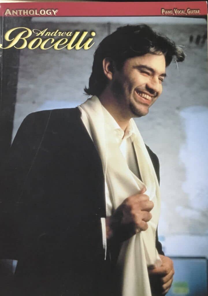 Andrea Bocelli Anthology Book
