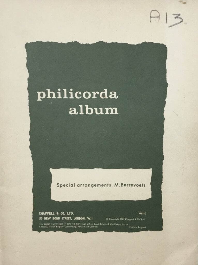 Philicorda Album Book