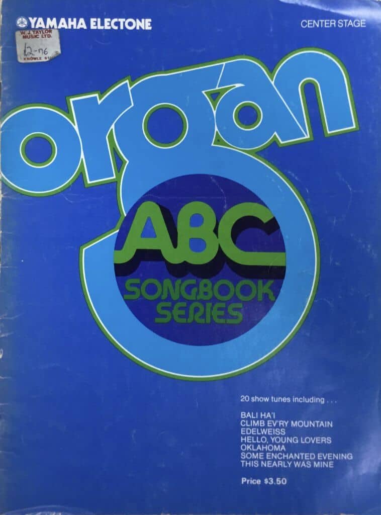 Yamaha Organ ABC Songbook Series - Center Stage