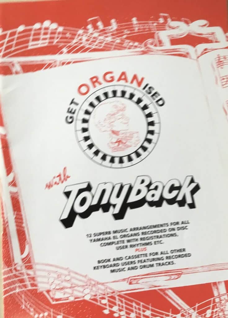 Get ORGANised with Tony Back (no disc)