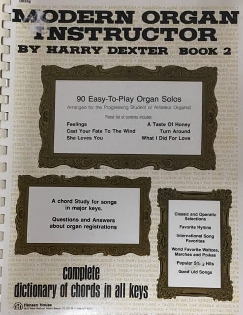 Modern Organ Instructor by Harry Dexter Book 2