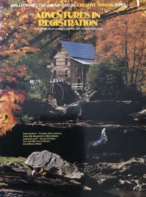 Hal Leonard Organ Adventure Creative Styling Series Adventures in Registration 1
