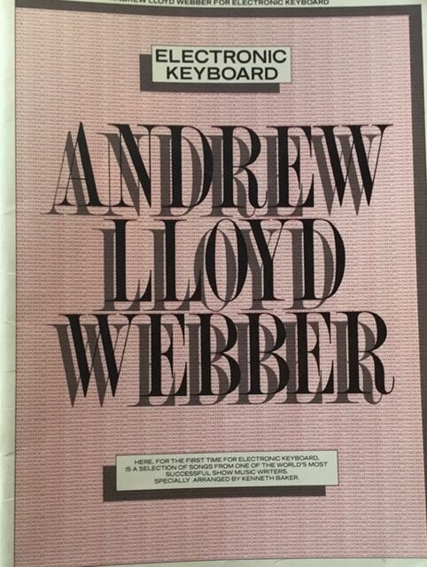 Andrew Lloyd Webber Electronic Keyboard