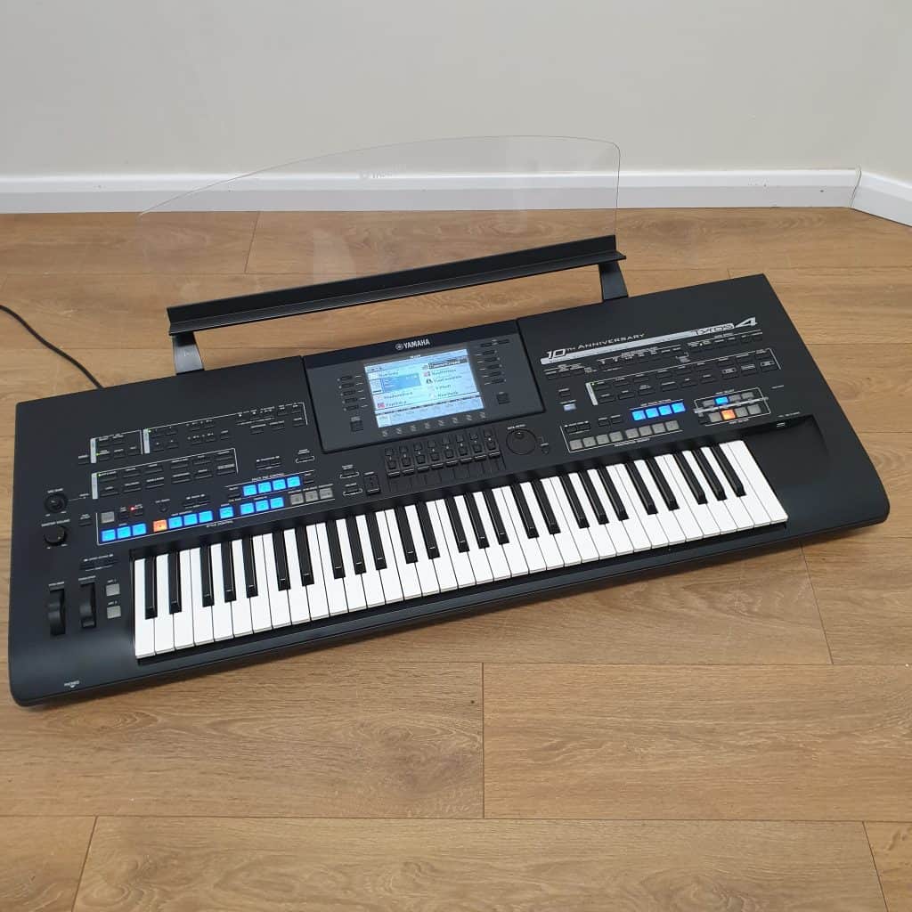 Used Yamaha Tyros 4 Special Edition Keyboard & MS04 Speakers (Stock ID: #10538)